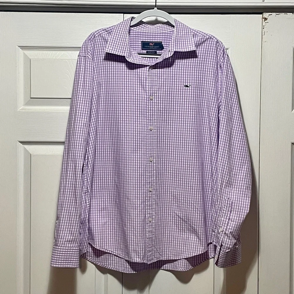 Vineyard Vines Men's Button Up Whale Shirt Size XL - Picture 3 of 3